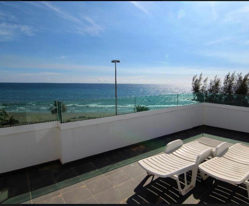 Precioso Apartamento En 1ª Linea De Mar San Agustin  Luaran gambar