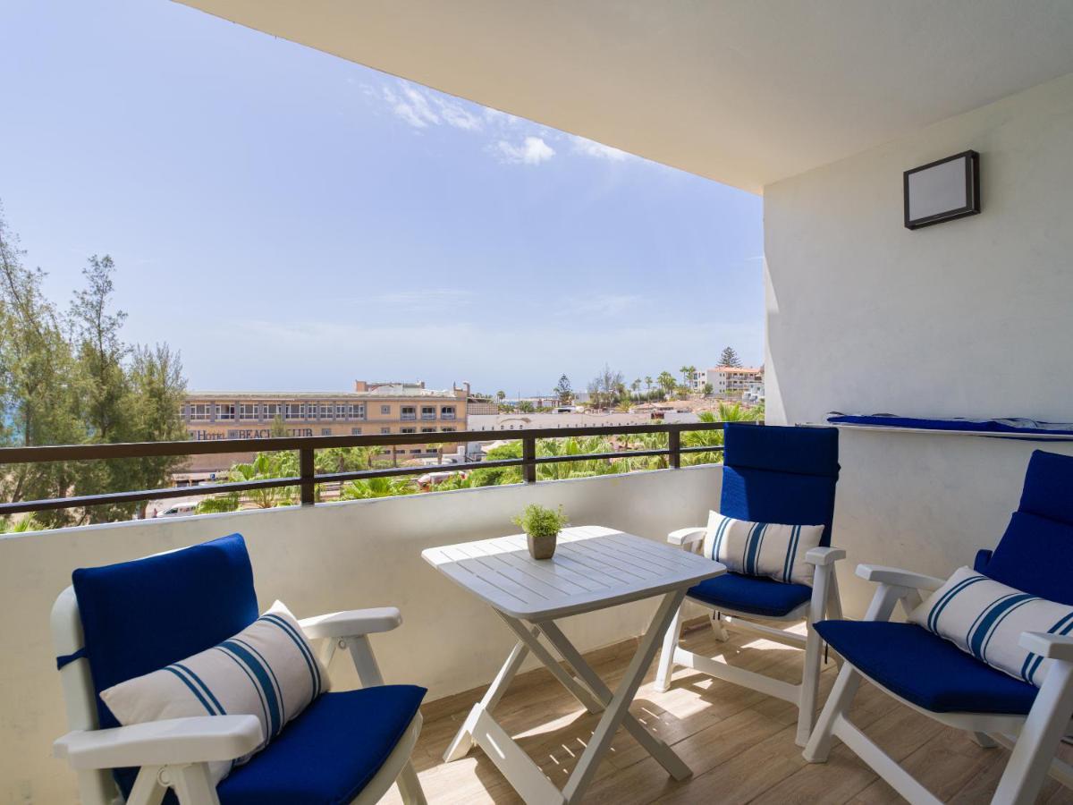 Precioso Apartamento En 1ª Linea De Mar San Agustin  Luaran gambar