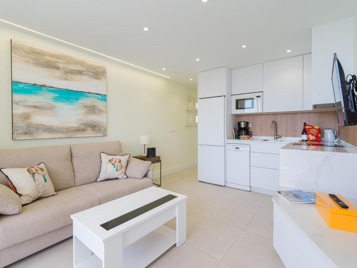 Precioso Apartamento En 1ª Linea De Mar San Agustin  Luaran gambar