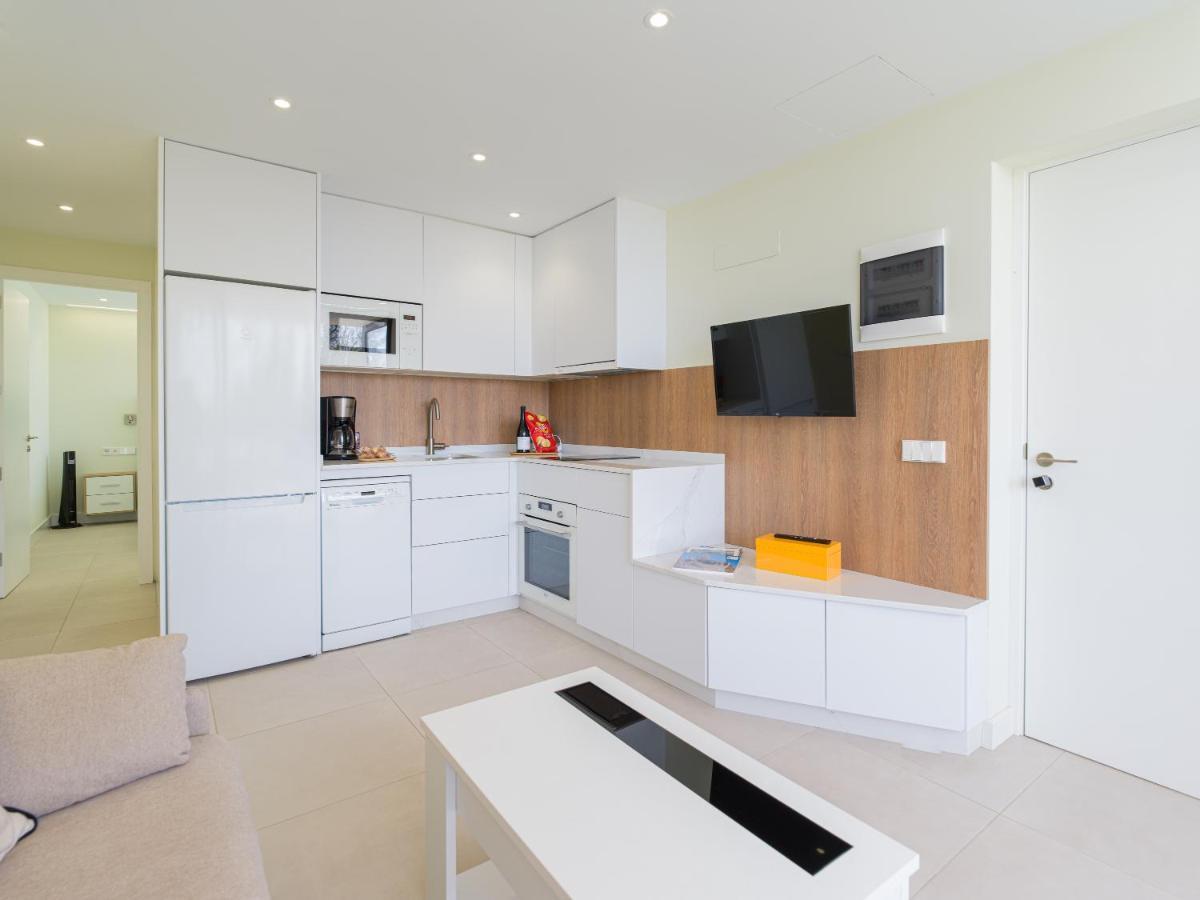 Precioso Apartamento En 1ª Linea De Mar San Agustin  Luaran gambar