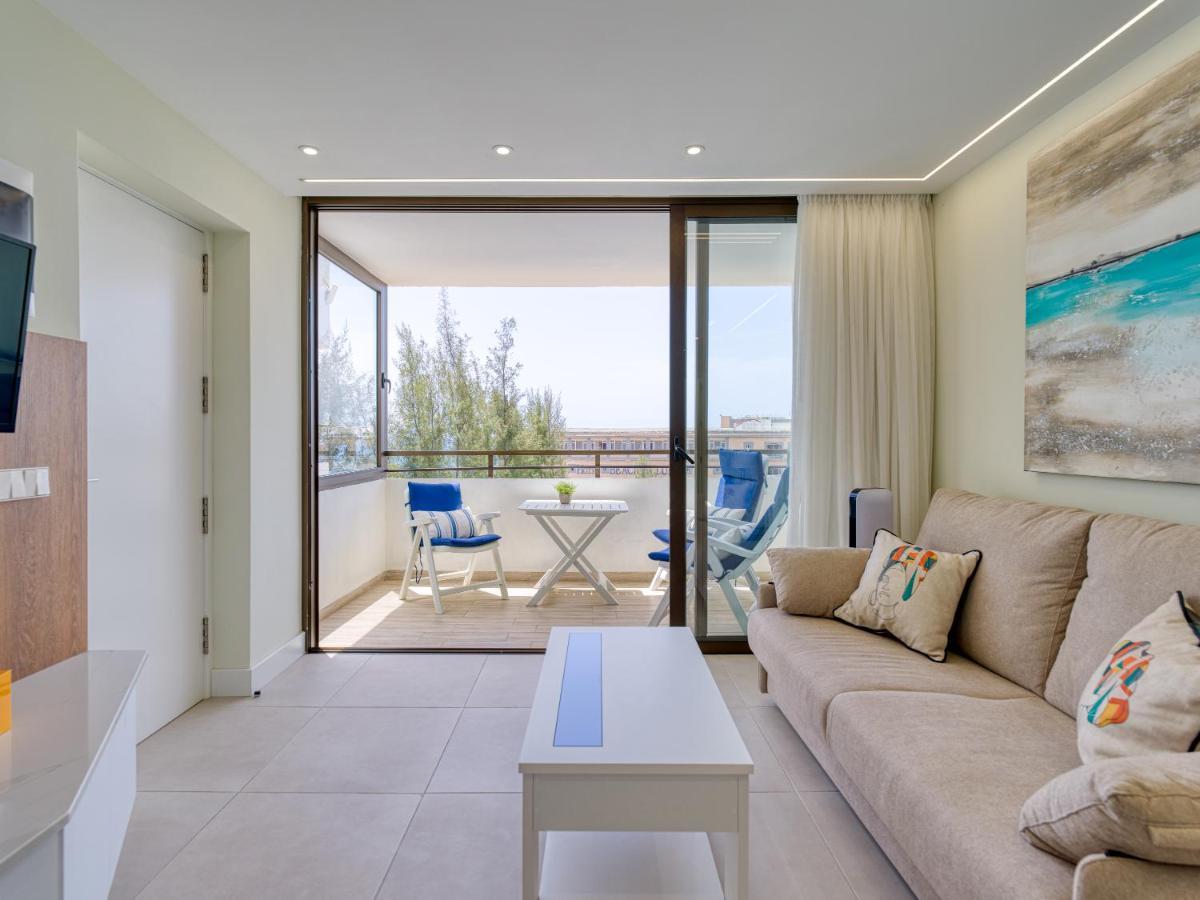 Precioso Apartamento En 1ª Linea De Mar San Agustin  Luaran gambar