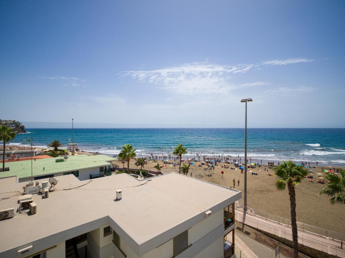 Precioso Apartamento En 1ª Linea De Mar San Agustin  Luaran gambar