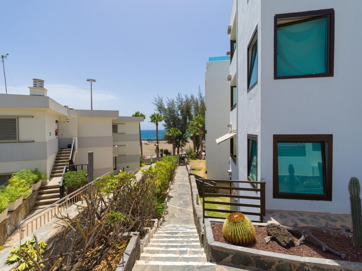 Precioso Apartamento En 1ª Linea De Mar San Agustin  Luaran gambar