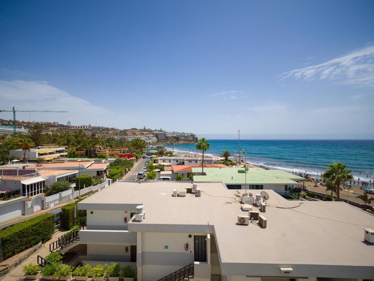 Precioso Apartamento En 1ª Linea De Mar San Agustin  Luaran gambar